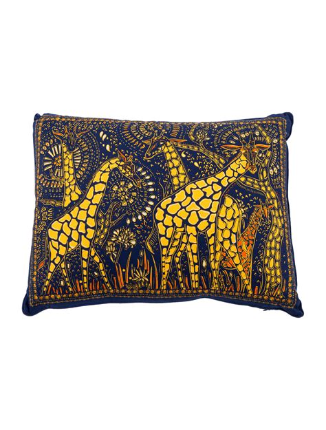 christian dior pillow|christian dior giraffe pillows.